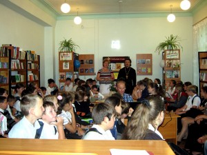День славянской письменности и культуры в библиотеке ДК пос. Шаумянский